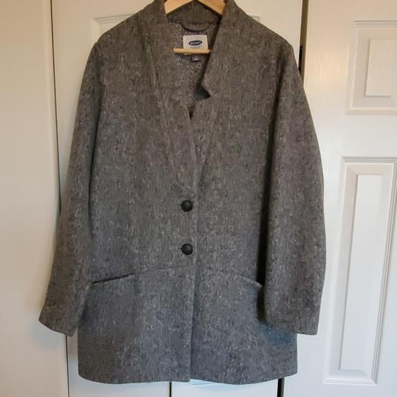Old Navy Jackets & Blazers - Old Navy Grey Long Coat